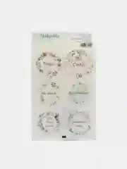 Ледяной наклейки-стикеры для ежедневника и букета / Наклейки на подарок