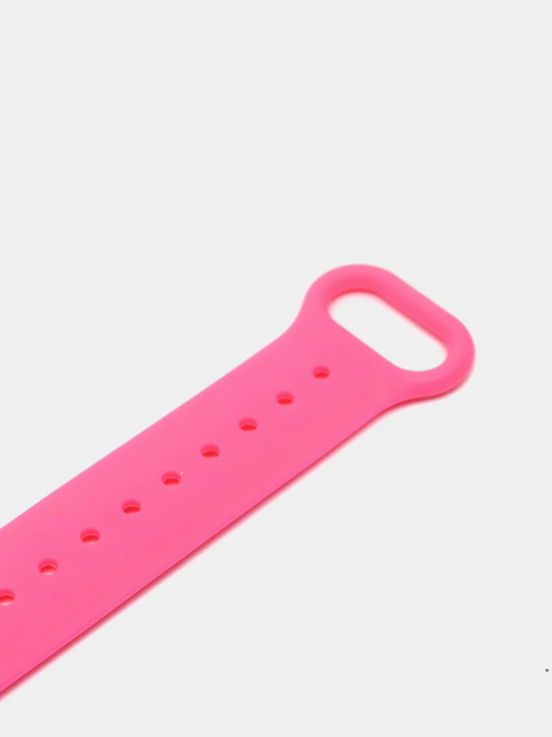 Розовый силиконовый ремешок для фитнес браслета Xiaomi Mi Band 5 / Mi Band 6