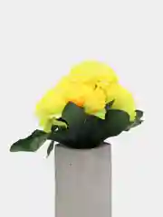 Лимонный искусственные цветы, хризантемы