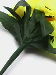 Лимонный искусственные цветы, хризантемы