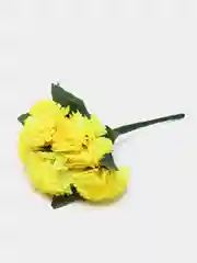 Белый искусственные цветы, хризантемы