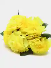 Белый искусственные цветы, хризантемы