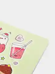 Мятный тетрадь в клетку "Lovely candy", 18 л