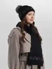 Черный комплект женский