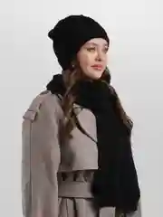 Черный комплект женский, два цвета.