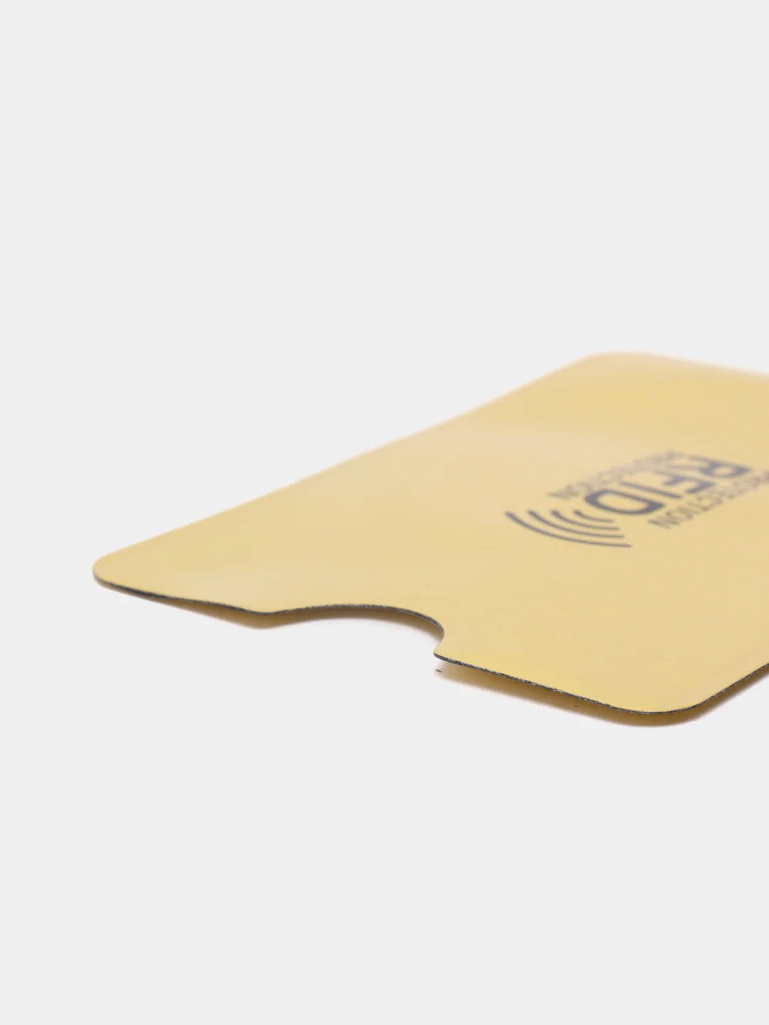 Золотой чехол для банковских карт АнтиВор RFID
