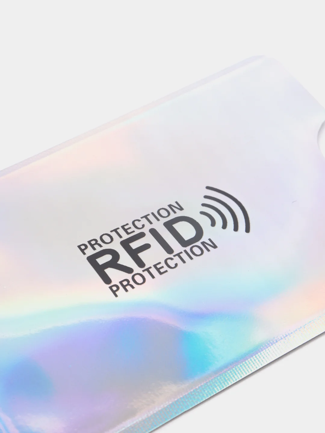 Прозрачный чехол для банковских карт АнтиВор RFID