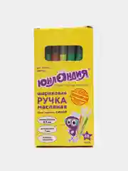 Ручка шариковая ЮНЛАНДИЯ "Неон", синяя, 0,5 мм, 48 штук, 880187
