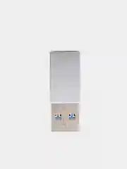 Серебряный адаптер переходник usb type-c на usb 3.0 otg