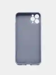 Синий меланж чехол силиконовый с кольцом на iPhone 11 Pro Max mobios