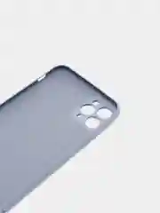 Синий меланж чехол силиконовый с кольцом на iPhone 11 Pro Max mobios