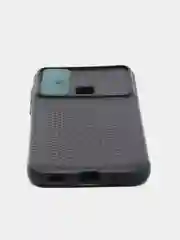 Зеленый чехол для Samsung A11 (Самсунг A11) матовый с защитой камеры