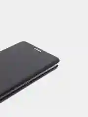 Черный чехол книжка Samsung A90 2019
