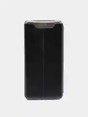 Черный чехол книжка Samsung A90 2019