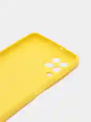 Желтый чехол для Samsung A22/A225F/M32/M325F, силиконовый, матовый, однотонный