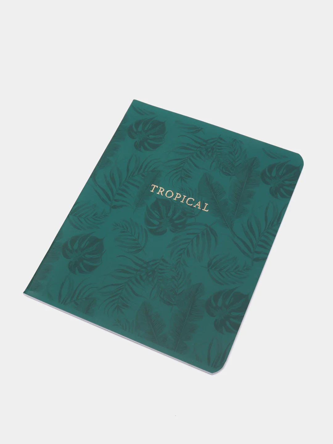 Зеленый тетрадь "Tropical", 48 листов