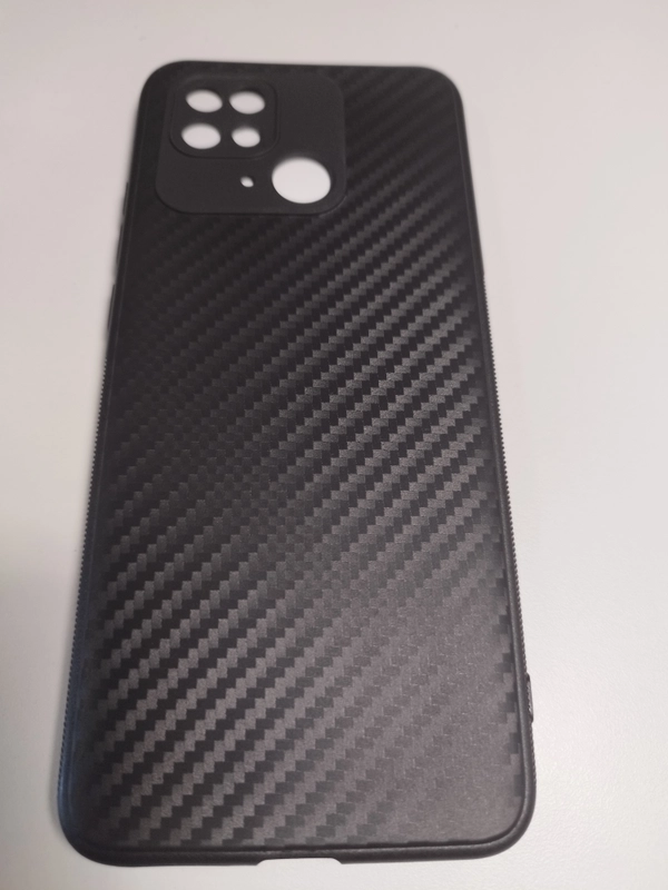 Чехол карбон с защитой камеры XIAOMI REDMI 10C / POCO C40