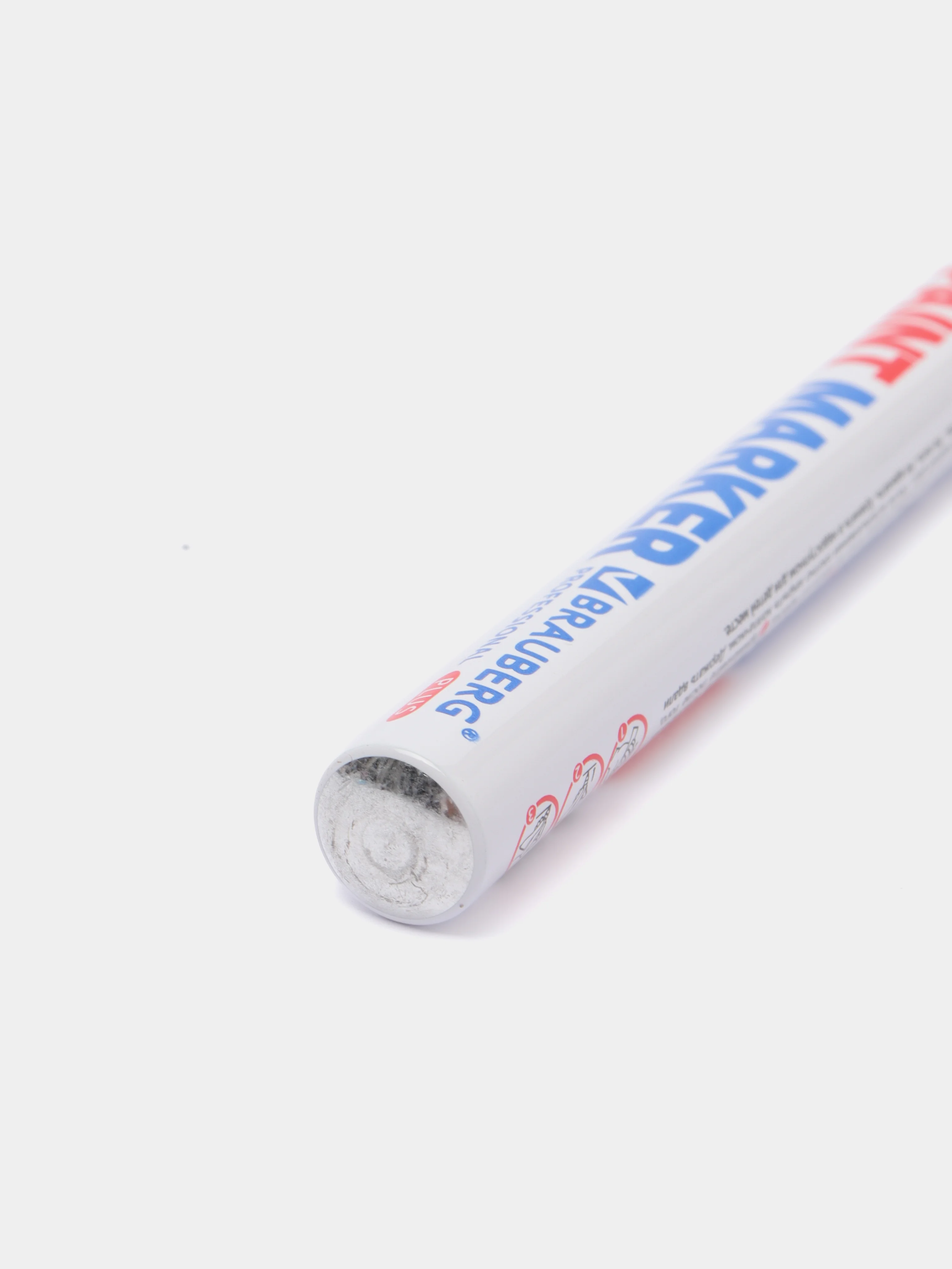Маркер-краска лаковый (paint marker) 2 мм, БЕЛЫЙ, BRAUBERG PROFESSIONAL PLUS
