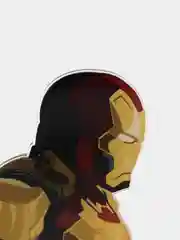 Акриловая 2D-фигурка по вселенной Marvel "Железный человек"