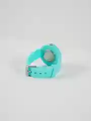 Мятный часы с силиконовом ремешком
