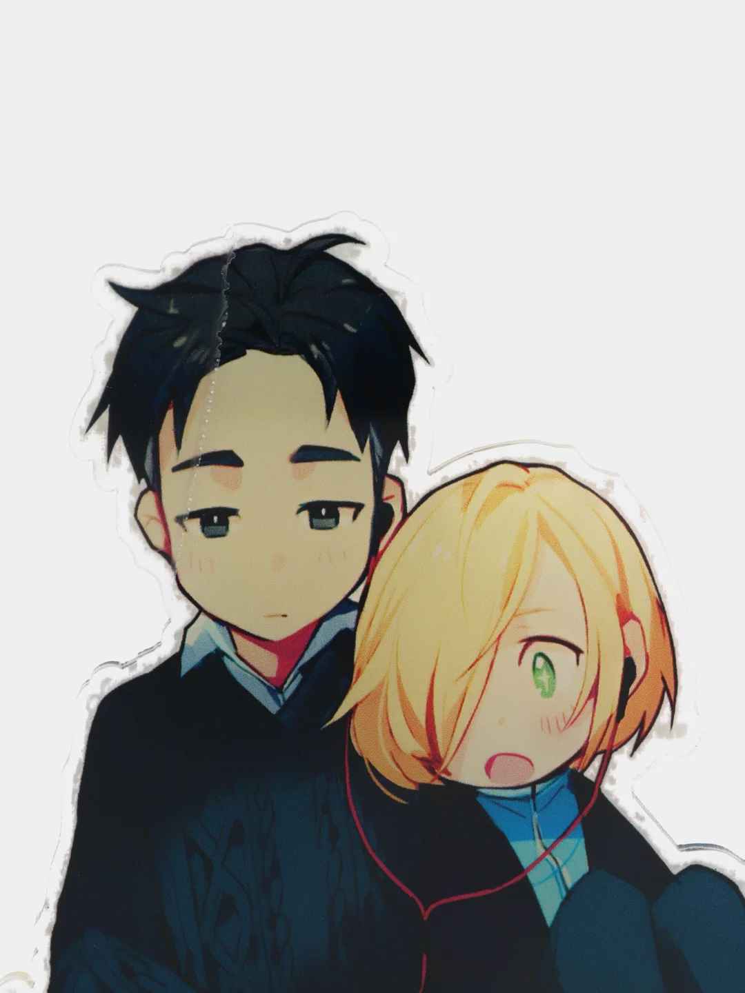Акриловая 2д фигурка по аниме "Yuri on Ice"