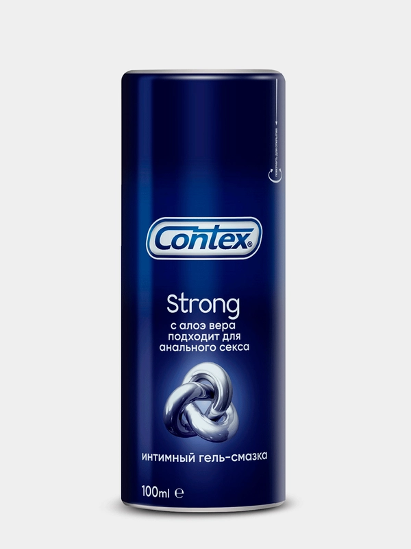 Интим гель-смазка CONTEX Strong (с регенерирующ эффектом) 100мл