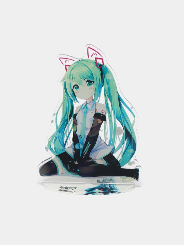Акриловая 2д фигурка вокалоид "Hatsune Miku"