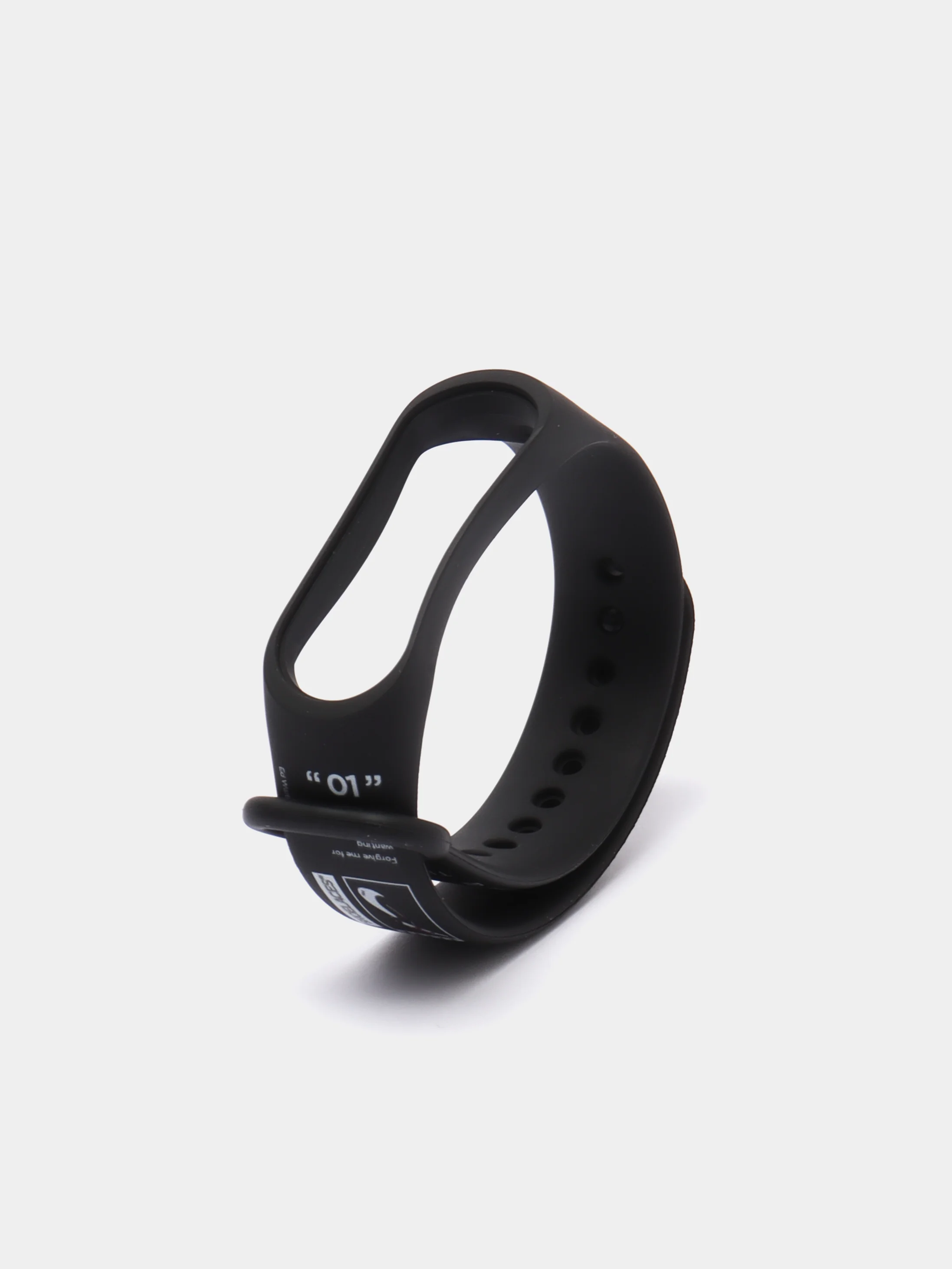 Индиго силиконовый ремешок с принтом для Xiaomi Mi Band 7 / 3 / 4 / 5 / 6