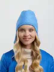 Лазурный шапка детская, осень-зима, 4 цвета