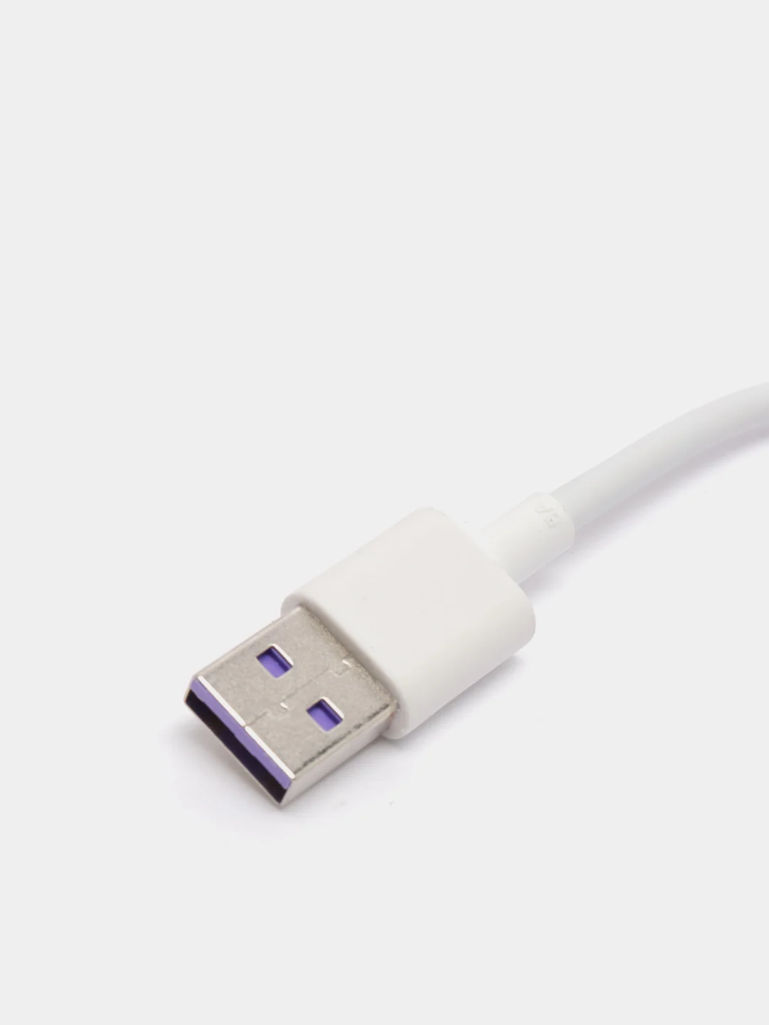 Белый кабель 5А, Type-C, USB, c быстрой зарядки, на Андройд и передачи данных