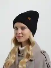 Черный шапка женская, два цвета