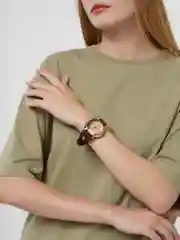 Коричневый часы наручные