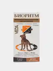 Витаминно-минеральный комплекс для собак средних размеров "Биоритм", 48 таблеток