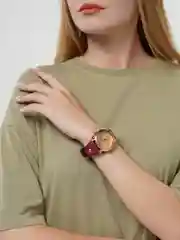 Багровый часы наручные