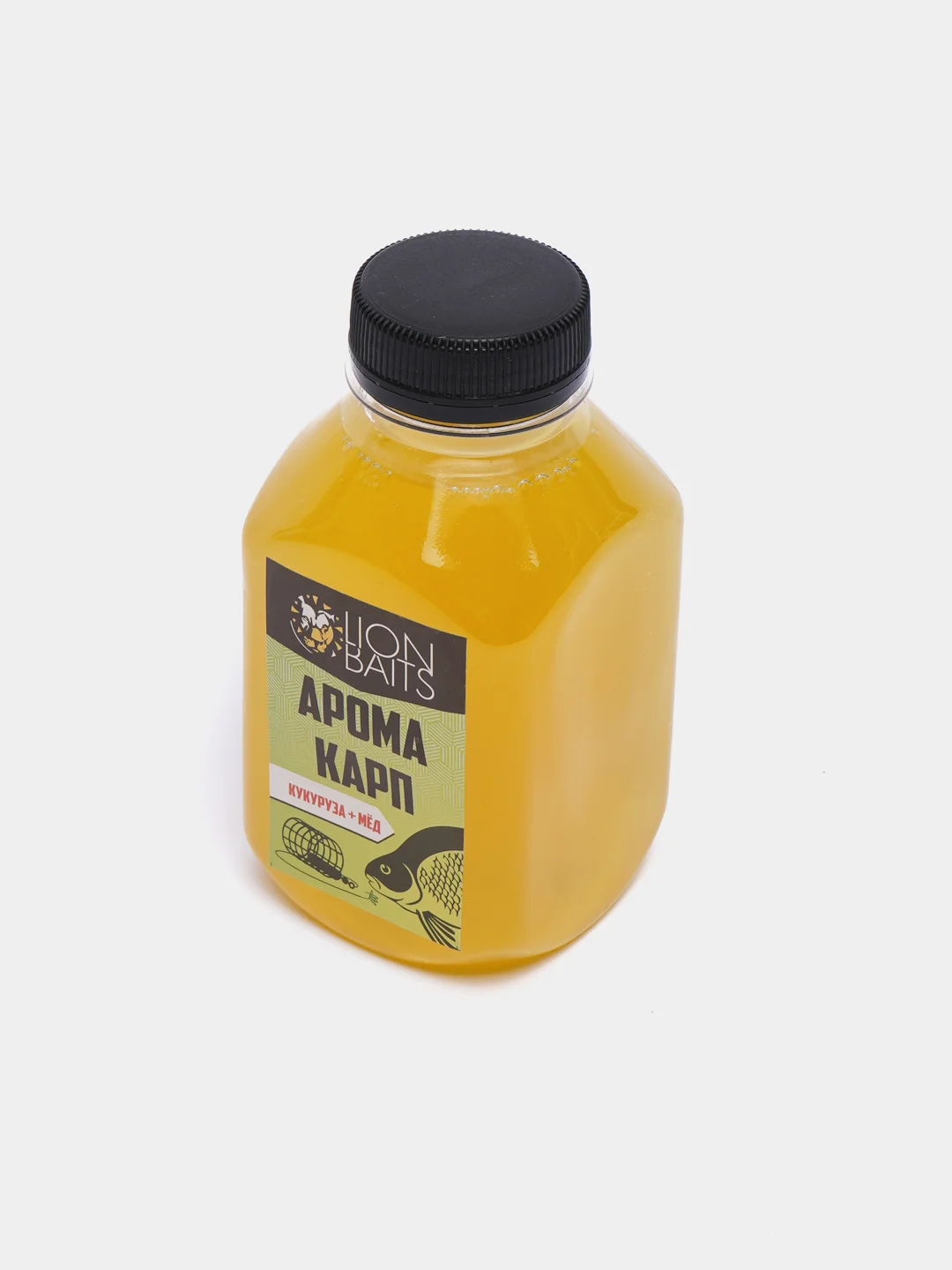 Арома LION BAITS Карп кукуруза-мед 300 мл