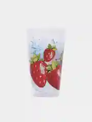 Красный стакан с декором 0,4 л