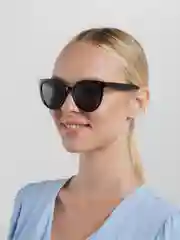 Черный очки женские солнцезащитные