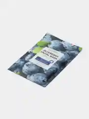 Голубой маска тканевая для лица увлажняющая