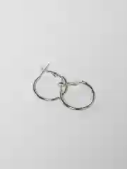 Женские серьги-кольца из бижутерного сплава, круглые сережки