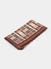 Платок носовой мужской коричневый, 3 штуки