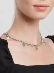 Женская цепочка на шею, ожерелье "Hello Kitty"