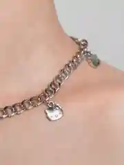 Женская цепочка на шею, ожерелье "Hello Kitty"