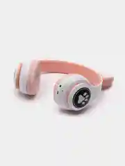 Бежевый меланж беспроводные наушники Bluetooth, со светящимися ушками, детские