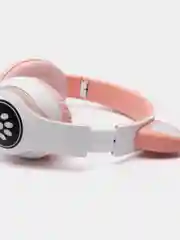 Бежевый меланж беспроводные наушники Bluetooth, со светящимися ушками, детские