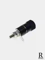 Разъёмы и штекеры "бананы" JS-910B 4 мм, красный и черный