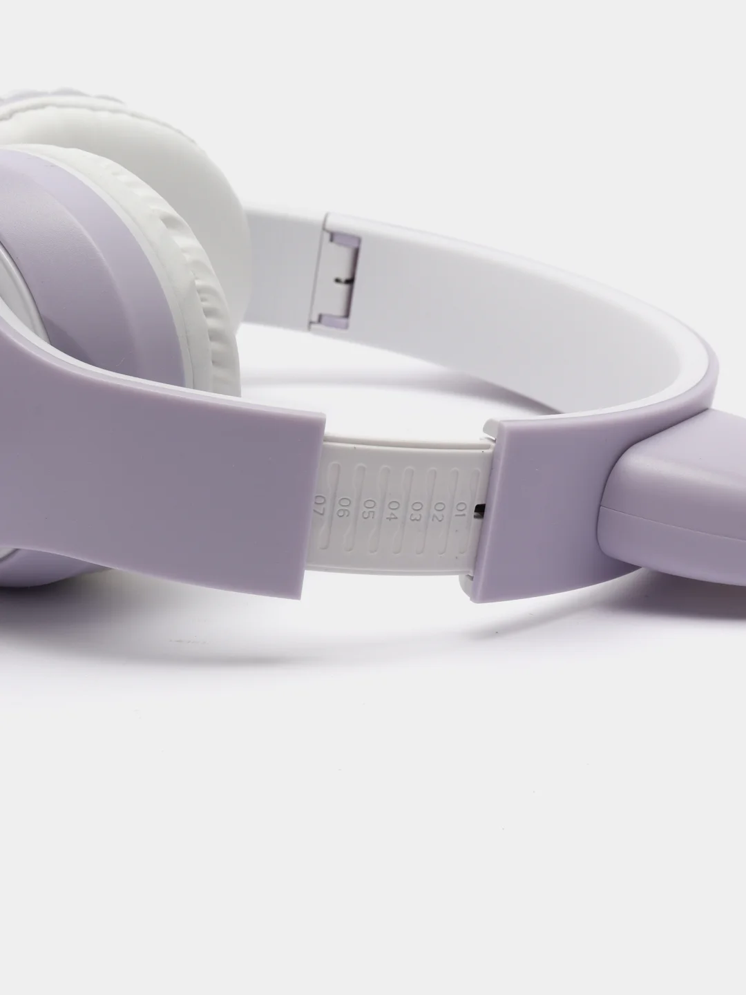 Бежевый меланж беспроводные наушники Bluetooth, со светящимися ушками, детские