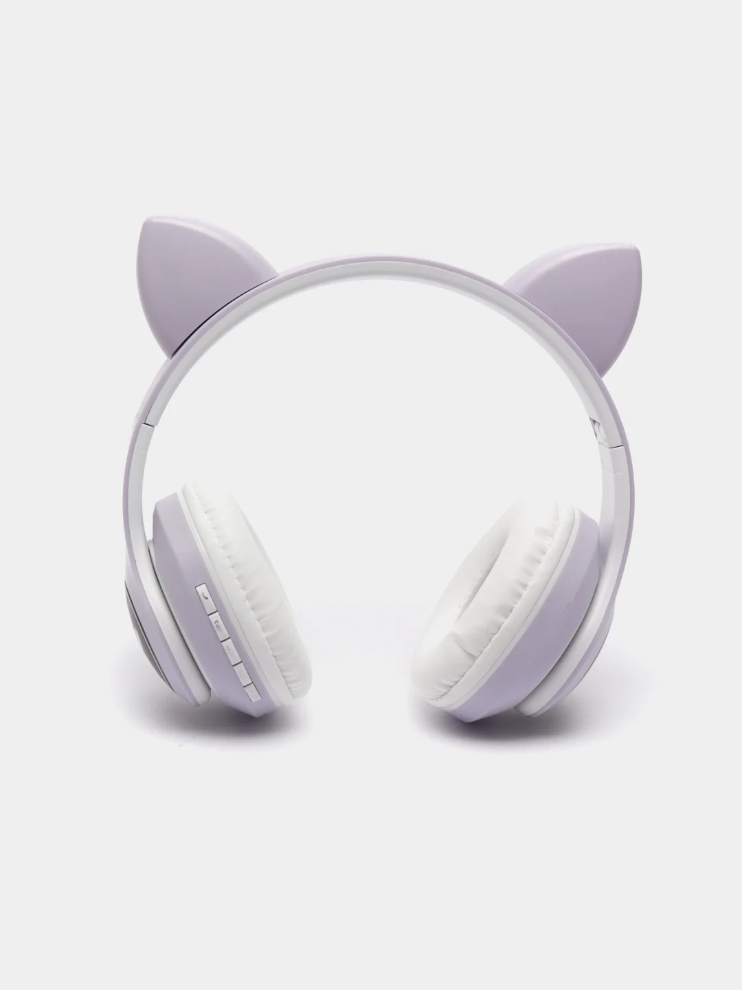 Бежевый меланж беспроводные наушники Bluetooth, со светящимися ушками, детские