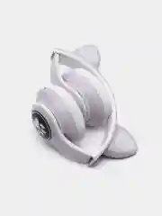 Бежевый меланж беспроводные наушники Bluetooth, со светящимися ушками, детские