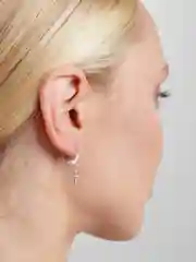 Серьги "Кресты" ассиметричные