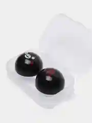 Черный контейнер для хранения линз